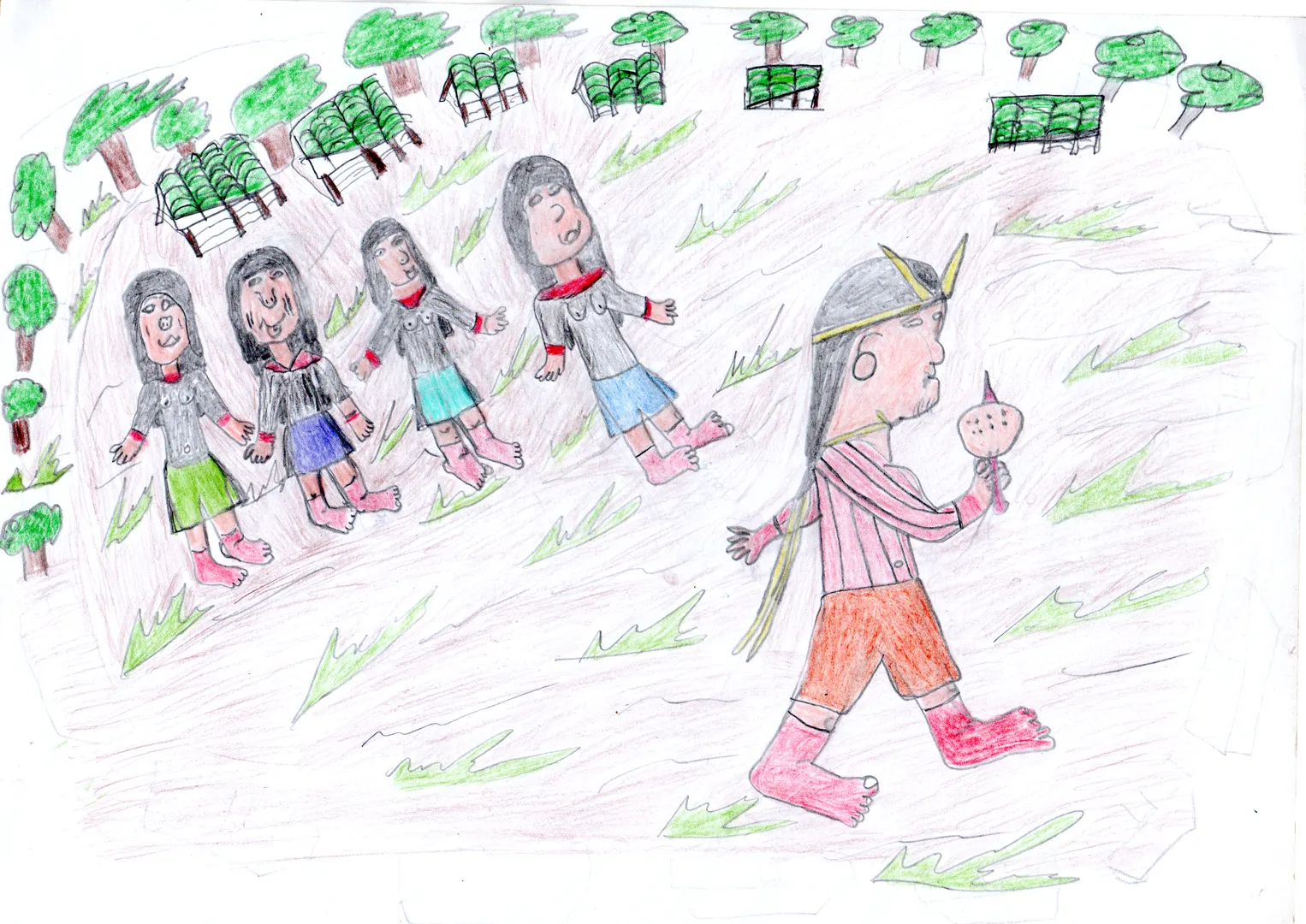 Desenho de Carlos Herwỳ